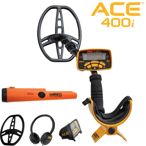 Garrett ace 400i with - garrett,