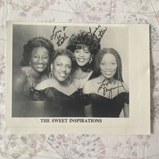The Sweet Inspirations 11 x 8.5 Signed Photo ( Elvis Presley Backing Singers)