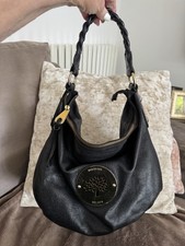 Genuine Mulberry Black Leather