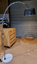 John Lewis No.168 Arched Floor Lamp In Black