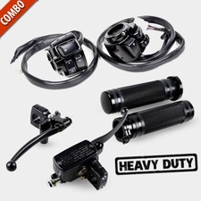 Black Motorcycle 1" Handlebar