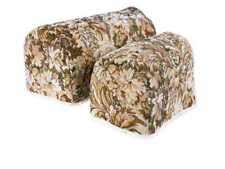 Floral Tapestry Arm Caps Chair