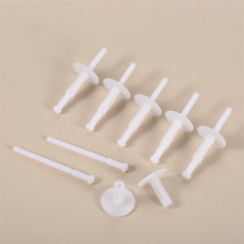50pcs plastic rivets clips - plastic,