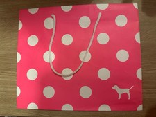 Pink Victoria's Secret Empty Gift Bag