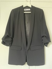 Zara Ladies Black Relaxed Tux