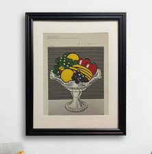 Roy Lichtenstein Hand-Signed Original Print With COA and +$3,500 USD Appraisal