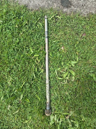 Ride mower steering - on,