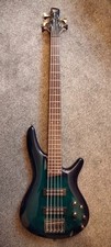 Ibanez SDGR 5-string bass guitar + Ampeg BR-110