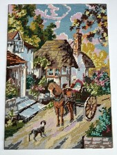 Vintage Tapestry Picture -