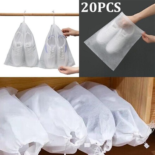 20x drawstring shoes bags - drawstring,