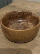 Vintage Handmade Burl Olive