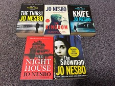 JO NESBO Psychological Thriller Crime Book Bundle X 5   Free Post