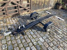 single motorcycle motorbike trailer Steelpress
