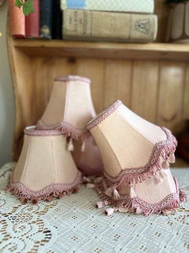 Vintage fabric lampshade small - fabric,