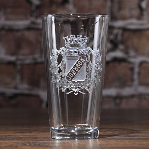Engraved personalized crest - personalized,