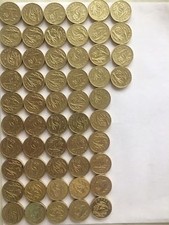 Rare £1 One Pound Coin Floral