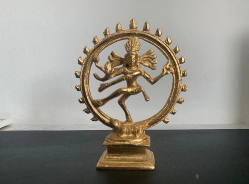 Dancing shiva statue brass - dancing,