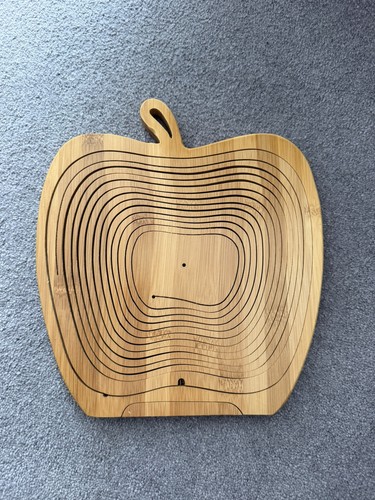 Wooden apple shaped - wooden,