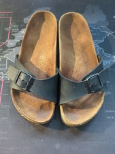 Birkenstock Black Slip-On Sandals Size 3 UK EU 35