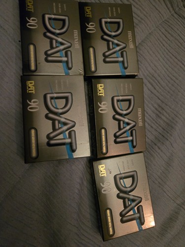 Dat cassette tapes - tapes, maxell