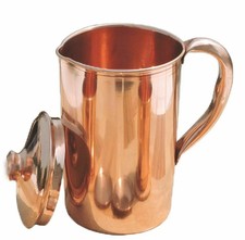 100% Pure Copper Water Jug