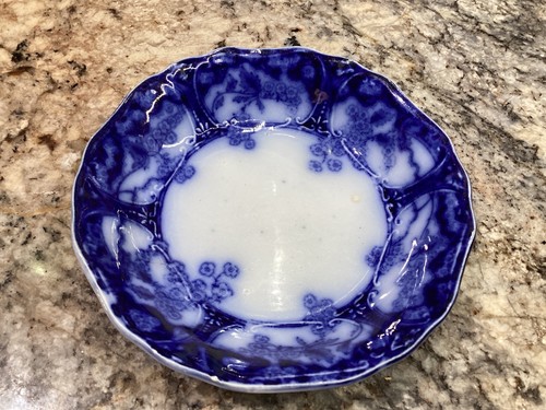 Antique flow blue till - antique,