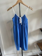 Ann Taylor Women’s Dress Royal Blue Rope Adjustable Spaghetti Strap Size Small