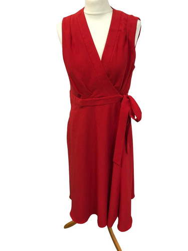 Hobbs womens red - red, midi