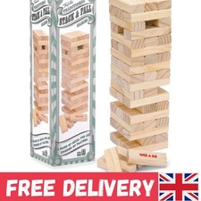 Stack and Fall Wooden Block