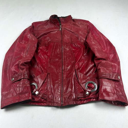 Womens vintage red leather - womens,