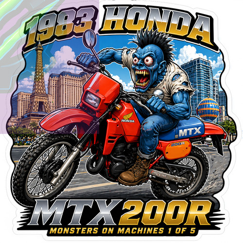 1983 honda mtx200r - honda,