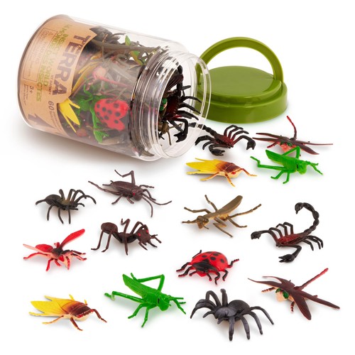 Terra battat 60pcs insects - terra,