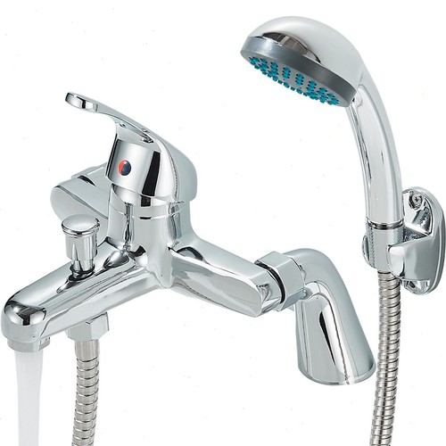 Chrome luxury bathroom - chrome,