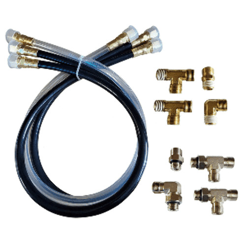 Octopus hose fitting kit - hose, &