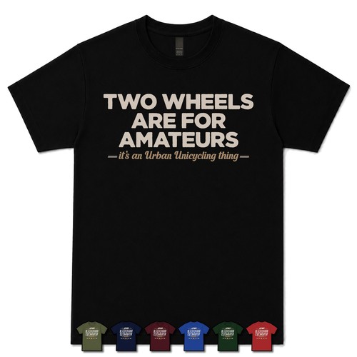Two wheels are - wheels, amateurs