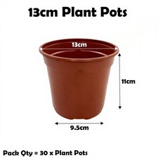 13cm Plant Pots 1 Litre