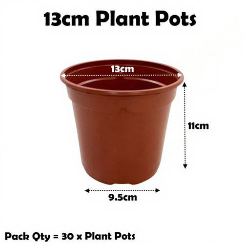 13cm plant pots litre - pots, 1
