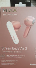 MIXX New Air 3 ROSE GOLD 18hr true wireless bluetooth earphones earbuds headphon