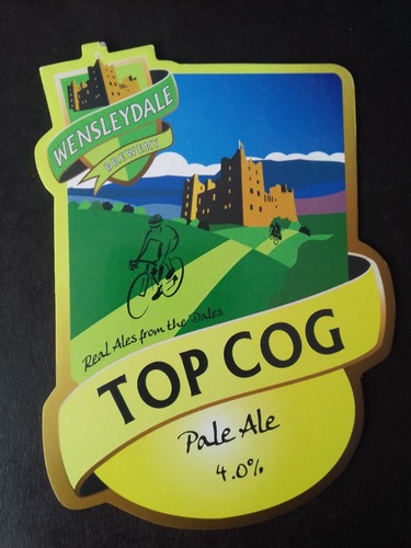 Wensleydale brewery hand pump - brewery,