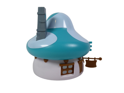 The smurfs house green - house,