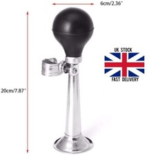 New Bicycle Air Horn 7.8" Length Hooter Squeeze Bulb Loud Traditional Bike Horn