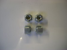 3/8 CONICAL WHEEL NUTS TRAILER SPARES X 4 ITEMS