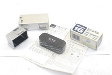 Minolta 16 Subminiature Camera, 22mm f/2.8 Rokkor Lens, SEALED FILM, Tripod Clip