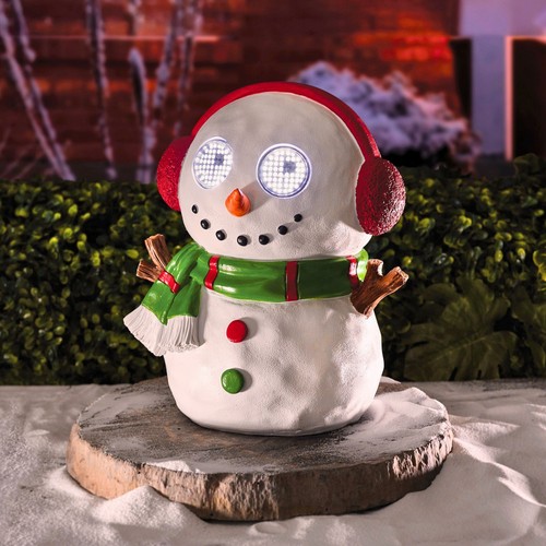 Christmas led snowman - christmas,