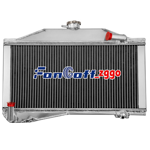 Aluminum row radiator - row,