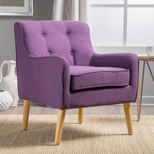 Purple Accent Arm Chair -