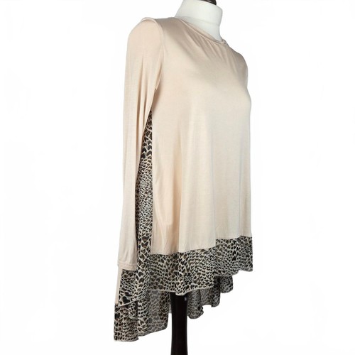 Oversized neutral leopard - oversized,