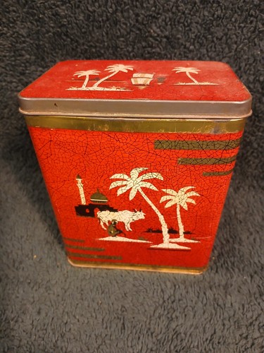 Vintage india tea - tin, in