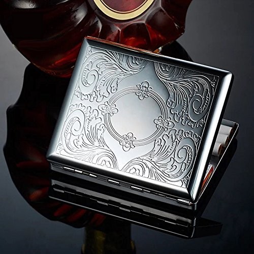 Metal cigarette case - metal,