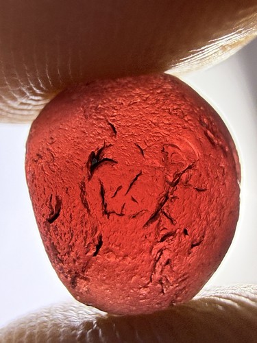 Natural garnet - ct,